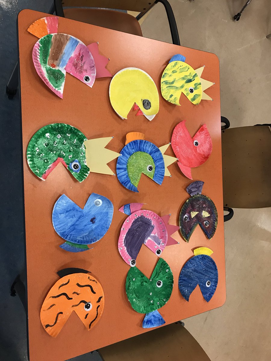 MissAmericaNJ's tweet photo. Another successful #CraftNight at @childrensspecnj @cmnhospitals is in the books! Thank you @mybellerachelle, @sam_mcconaghy, and @katyt652 for coming out and making #SparklyFish with the #Kiddos. π β¨
#MissNJ #MissAmerica #CMN #FTK #SummerCrafts #PaperPlateFish @MissAmerica https://t.co/zfSFap0Keg