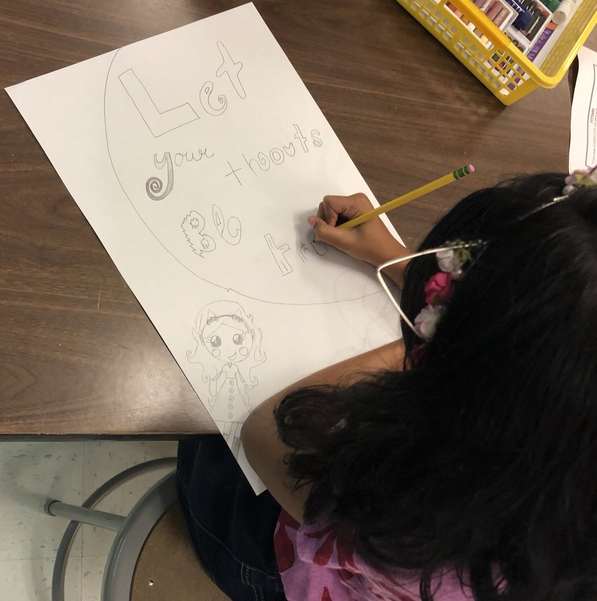 creativity_hive's tweet photo. 3rd day of #swesACTION artworks inspired by @peterhreynolds #SaySomething Sts are working on inspiring advice for our school community to brighten our halls @SpicewoodPYP #WhoWeAre is #ProudtobeIB @SWE_PTA @PYPOates @rrisdart @TexasIB #swesARTconnection #agency https://t.co/Vvu0D2uKVD
