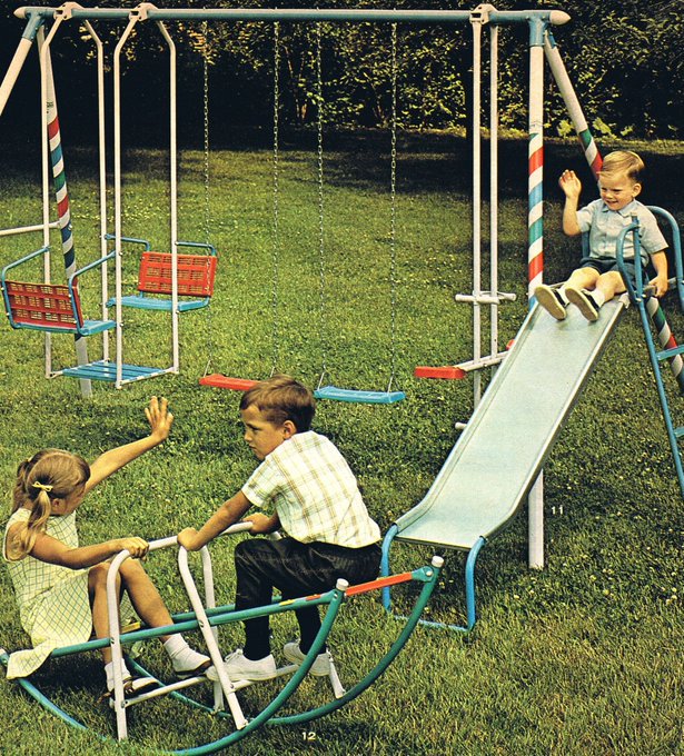 And although upon installation of the swing set Mr. Smith was left holding two screws and some fat bolt he couldn’t even identify, he cracked open a cold beer, said “Fuck it, good enough” and sent the kids outside to play.