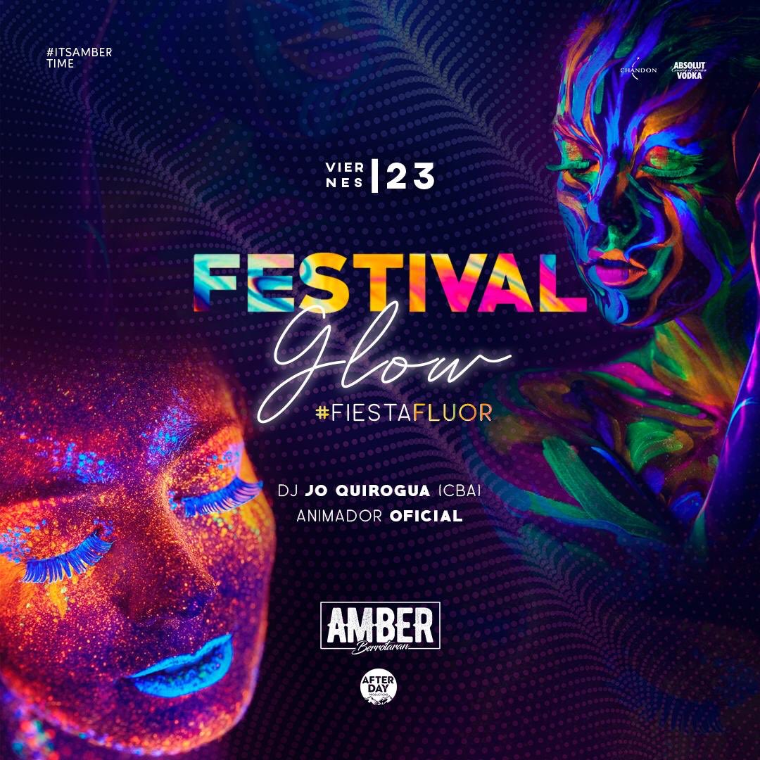 marti_linares's tweet photo. ¡Viernes de ⚡AMBER⚡!
🧡💚💙 FESTIVAL GLOW 💙💚🧡
✨#FIESTAFLUOR ✨. .
🔝Sectores Diferenciados
🎧 Dj Jo QUIROGA (Cba)
🎤 Uriel Barrilin.
. !!! PREMIO AL MÁS FLÚOR DE LA NOCHE !!! 04:00 hs.
#ITSAMBERTIME
@oficial_amber
@AfterDayProduc1 https://t.co/eA8UKZHaDT
