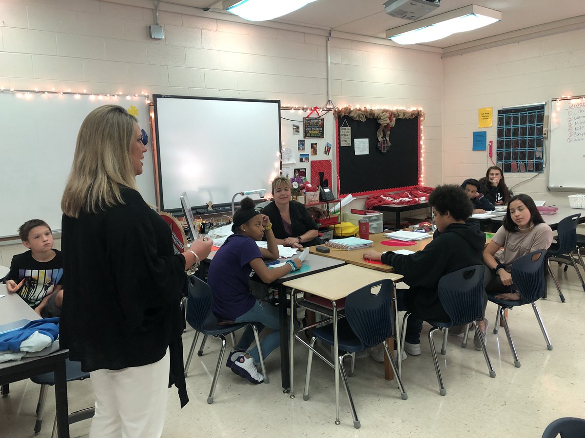 HallsMiddle's tweet photo. The admin team had a great time visiting classrooms to recognize our August teachers of the month! Congratulations Mrs.Wayland,Mr.Sherrod, Mrs.Lane, and Mrs. Cook! #HMSHasIt #HMSAllIn https://t.co/VJXj97gbff