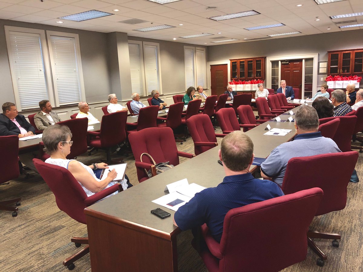 DrJayAllen's tweet photo. We are glad to have our @ICCAlumni Board on campus tonight as we make preparations for @ItawambaCC Homecoming 2019! #ICCAlumni #ICCFamily https://t.co/4ywm2aJeWu