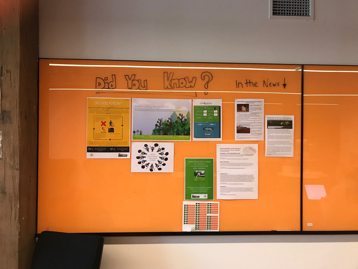 Leanjas1's tweet image. Finding ways to educate work colleges? Why not create a &apos;Did you know&apos; board like us. Its a great way to educate people on tips - for us its all about being #sustainableLiving #learningboard