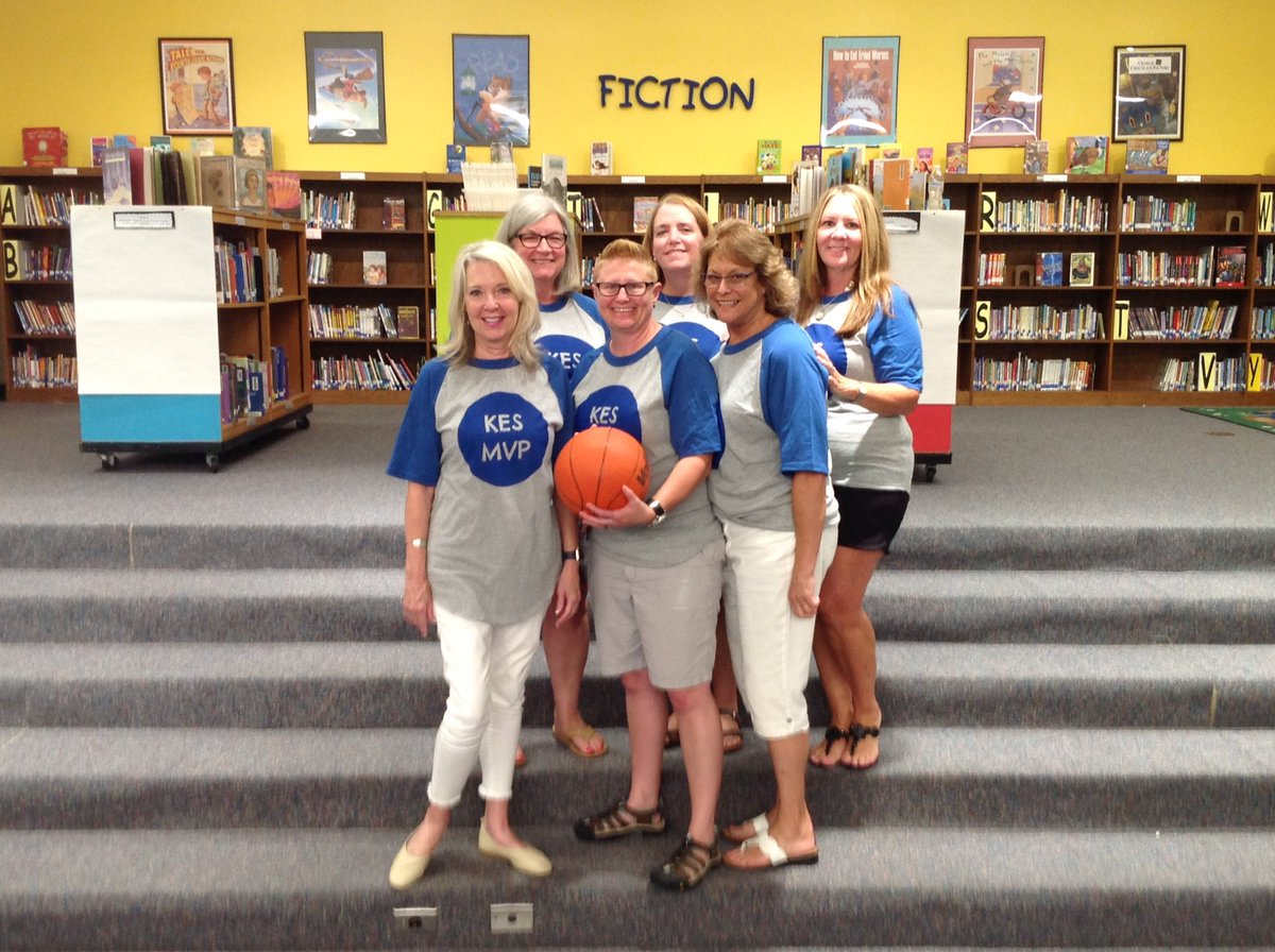 SLESPrincipal's tweet photo. This winning team had an awesome first day back together today! #KESMVPS https://t.co/Q3H7k1JUMY