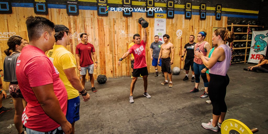 PuertoVallarta's tweet photo. Este fin de semana se llevó a cabo en #PuertoVallarta: "A Day with Tia Clair", donde @TiaToomey, tricampeona en los Crossfit Games 2019, conocida también como "the fittest woman on earth", impartió un seminario y una charla para compartir su experiencia como atleta. https://t.co/eXrKDPbqAk