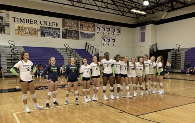 Lady Wolverines start the season strong with a 3-0 against Timber Creek
3-0
26-24
25-20
28-26
Taylor Head, Senior, Outside Hitter, lead the team with 15 kills. Peyton Hollis, Sophomore, Right side followed with 10 kills. Victoria Meyer JR, Middle had 5 blocks. Andie Dolven 4 Aces