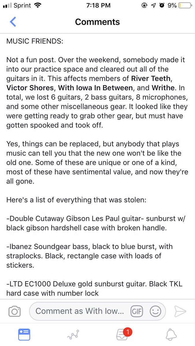 WithIowaMusic's tweet image. This sucks