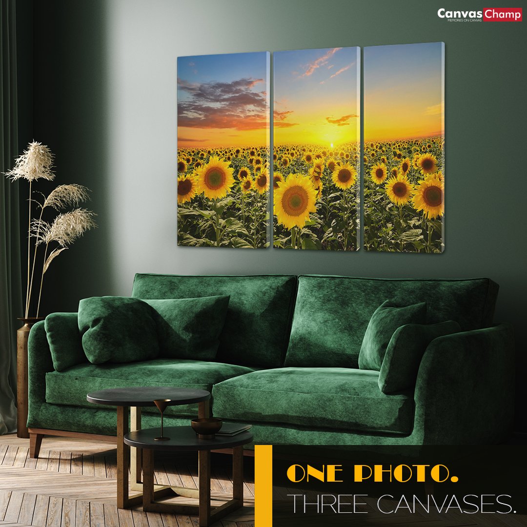canvaschamp's tweet image. A split canvas takes one photo and splits it across two or more canvases for a statement look that is totally unique! For best results, try it with a landscape shot. bit.ly/32UaJBG
#splitcanvasprint