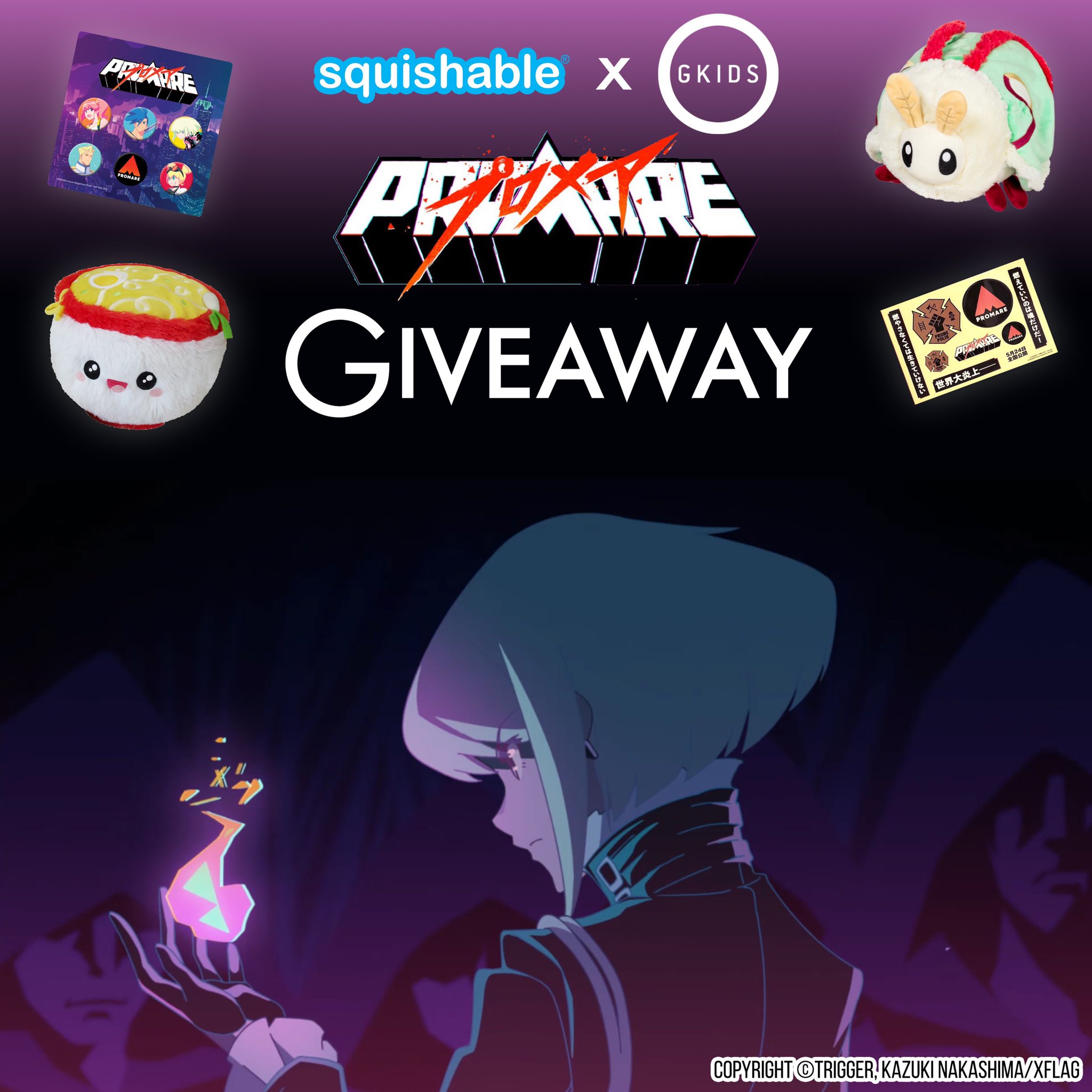 Gkids Films Gkidsgiveaway We Re Giving Away 2 Promare Tickets Exclusive Merch 1 Squishable From Squishable Enter T Co Fn0tl7afys Promare From The Creators Of Gurrenlagann Killlakill Hits Theaters Sept