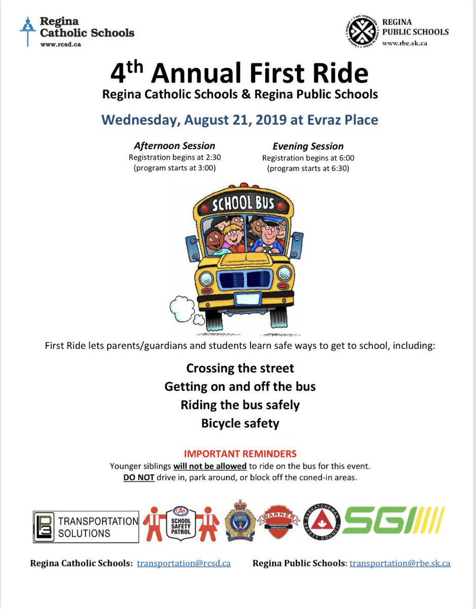 chase_elena's tweet photo. @RCSD_No81 @RegPublicSchool @reginapolice @SkSafetyCouncil @SGItweets @CAASaskatchewan 

So excited to co-host our 4th annual first ride for the new students of Regina🥰🚌🥰

Hope to see everyone out Wednesday Aug 21

I even have special school bus shoes 🥰🥰🥰 https://t.co/tJ5scHl8uO