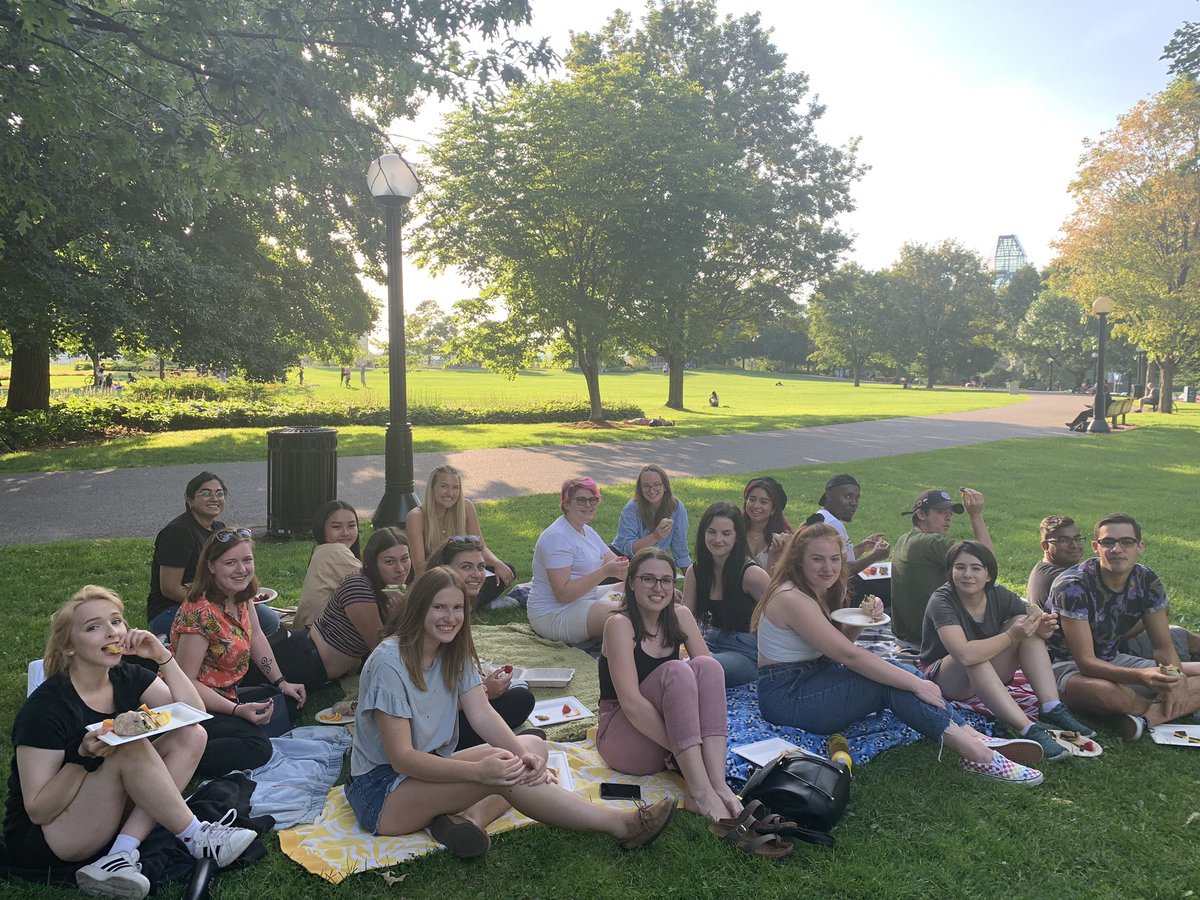 Escape Room & a vegan picnic in the park?! I don’t think there’s a better way to end our first full day of training. Shoutout to @JigsawEscape and @GrowYourRoots_ for the awesome activity & meal!
