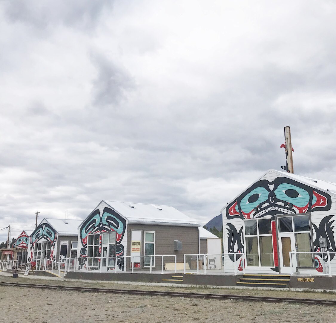 This town, hands down, has the most beautiful storefronts in Canada. Just sayin’ #Carcross #Yukon #Canada #Travel