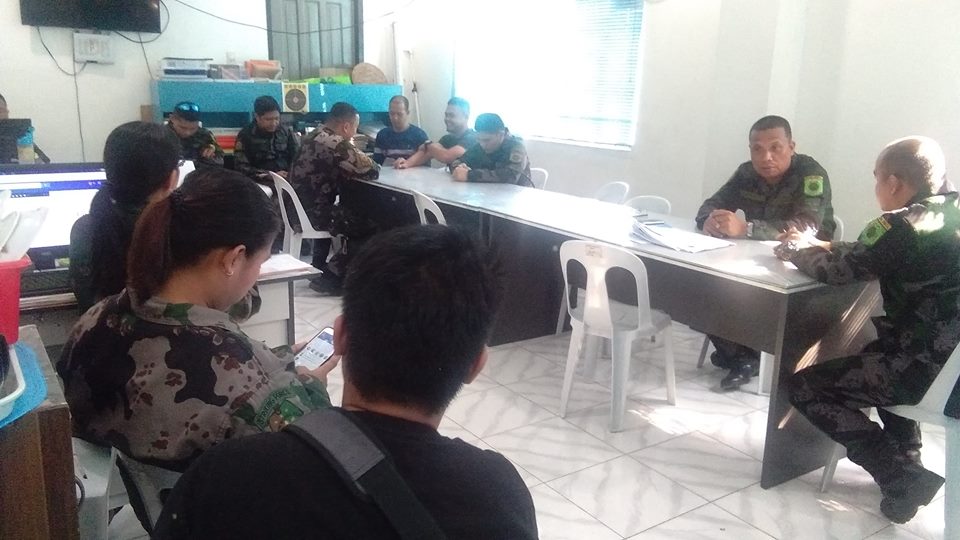 Daily Police Information and Continuing Education (PICE) to 20 PNP personnel held at Tagoloan MPS Building presided by PMAJ ALLAN TAGACTAC ONIANA, ACOP.