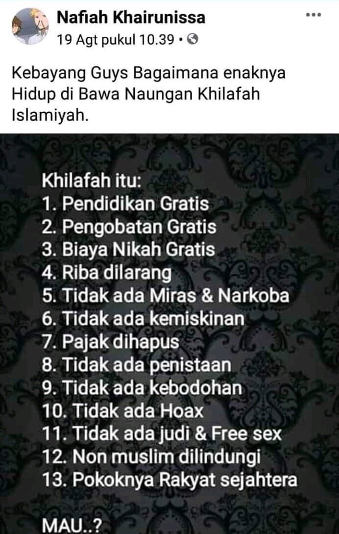 saintpooney's tweet photo. "trus duitnya dari ma..."
"kamu gak percaya rejeki dari Allah ya? kamu gak percaya tuhan? atheis kamu ya? dasar komunis liberalis!" https://t.co/N4DxvfJmIg
