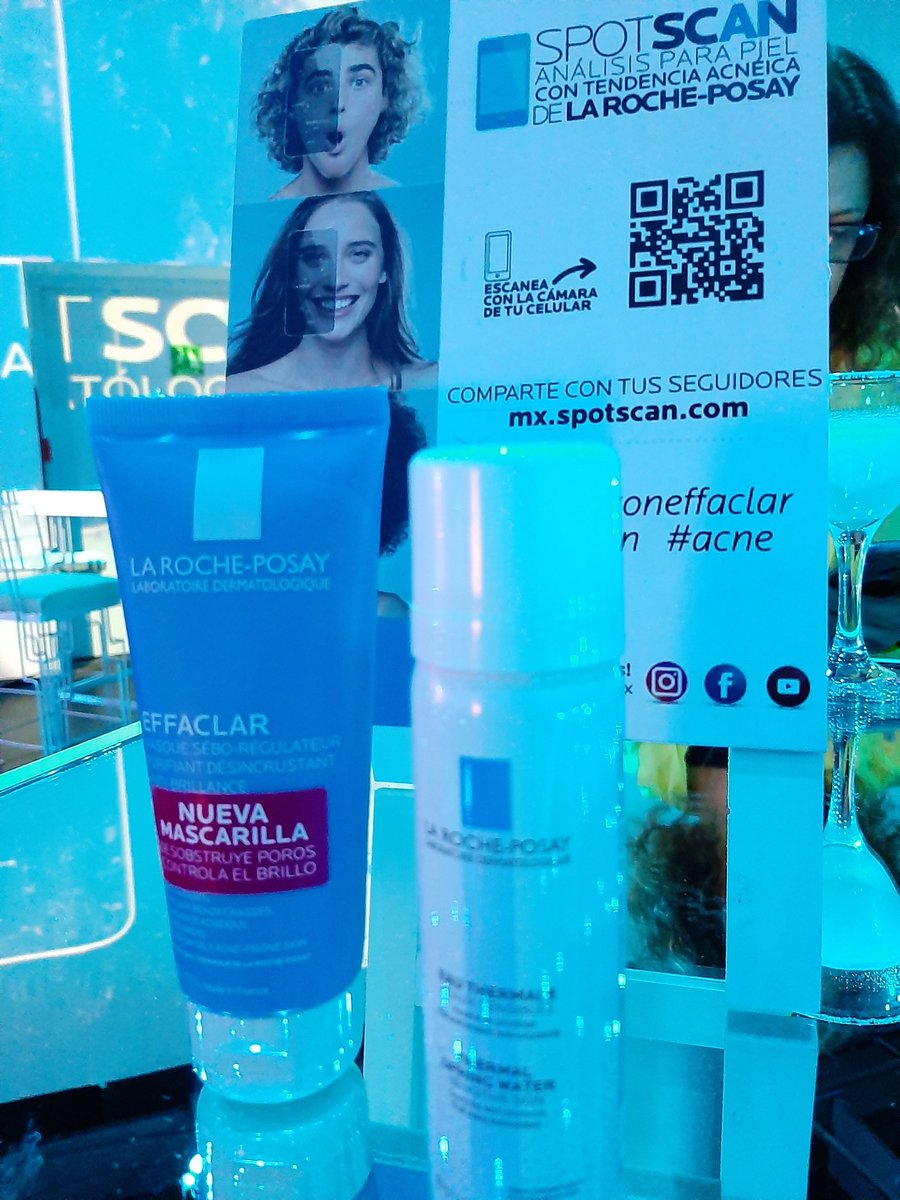 BienestarDia's tweet photo. #ExperienciasDeBienestar Estamos en el lanzamiento d la #app #EffaclarSpotScan, d @LaRochePosayFR, para medir tu nivel de #Acné. #Scanea tu rostro, analiza tu severidad, obtén el resultado de tu piel, recibe una recomendación d un dermatólogo. #AlGranoConEffaclar #SpotScan #Acné https://t.co/evZ3ATYjkG