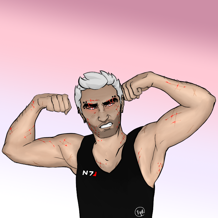renegade_sheprd's tweet photo. i quit #masseffect #commandershepard #johnshepard #customcharacter #renegade #scars #renegadeshepard #cybernetics #digitalart #digitalartist #mshep #maleshepard #customshepard #shepard #artistsontwitter #artistsoftwitter https://t.co/U5YA04TNE9