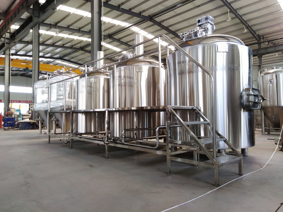 JinanRainbow's tweet photo. 1000L gas heating brewery equipment shipped to Argentina. https://t.co/RPAQYQR9T7