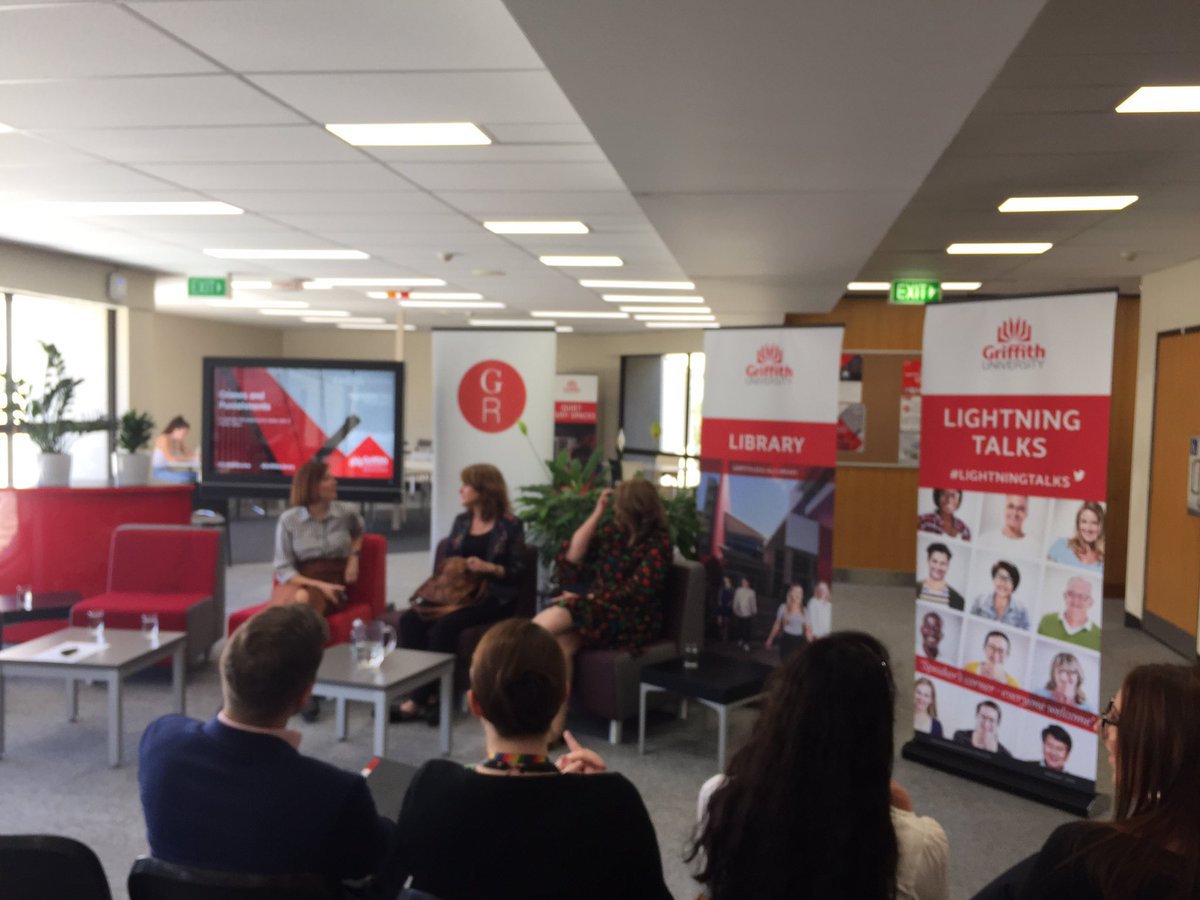 finboyce's tweet photo. Looking forward to #griffithlibrary #lightningtalks Crimes and Punishments starting soon!!! https://t.co/VEtIB7qSWo