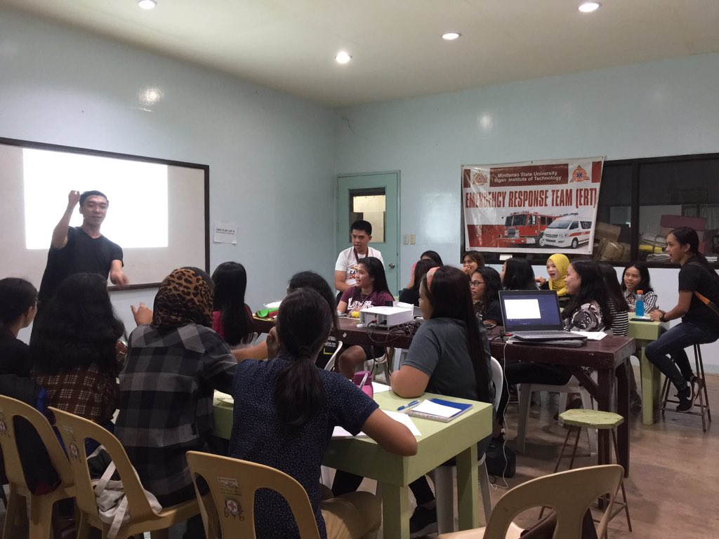 red_iit's tweet photo. Happening today: Council Management Training with Sir Al Madale at ERT Headquarters 
#RCYMSUIIT #RCY https://t.co/8qfAORZnJ0