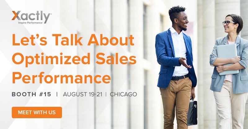 Xactly's tweet photo. See you at @WorldatWork #SalesComp19 tomorrow! Sign up to request a personal meeting with one of our experts onsite here: https://t.co/KnJxuvuORC https://t.co/zindu9APPt