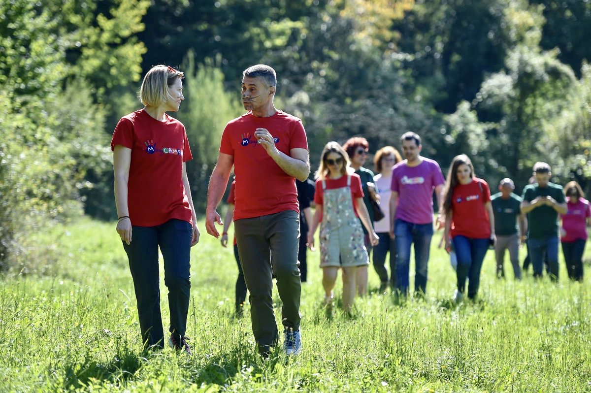 DavidSaranga's tweet photo. Visiting the kids &amp; volunteers at #MagiCamp #Romania, experiencing the important work done to help children with #cancer and their families. Thank you @vlad_voiculescu for letting @IsraelinRomania be part of #MagiCamp2019 family! https://t.co/nqFMn49Bcm