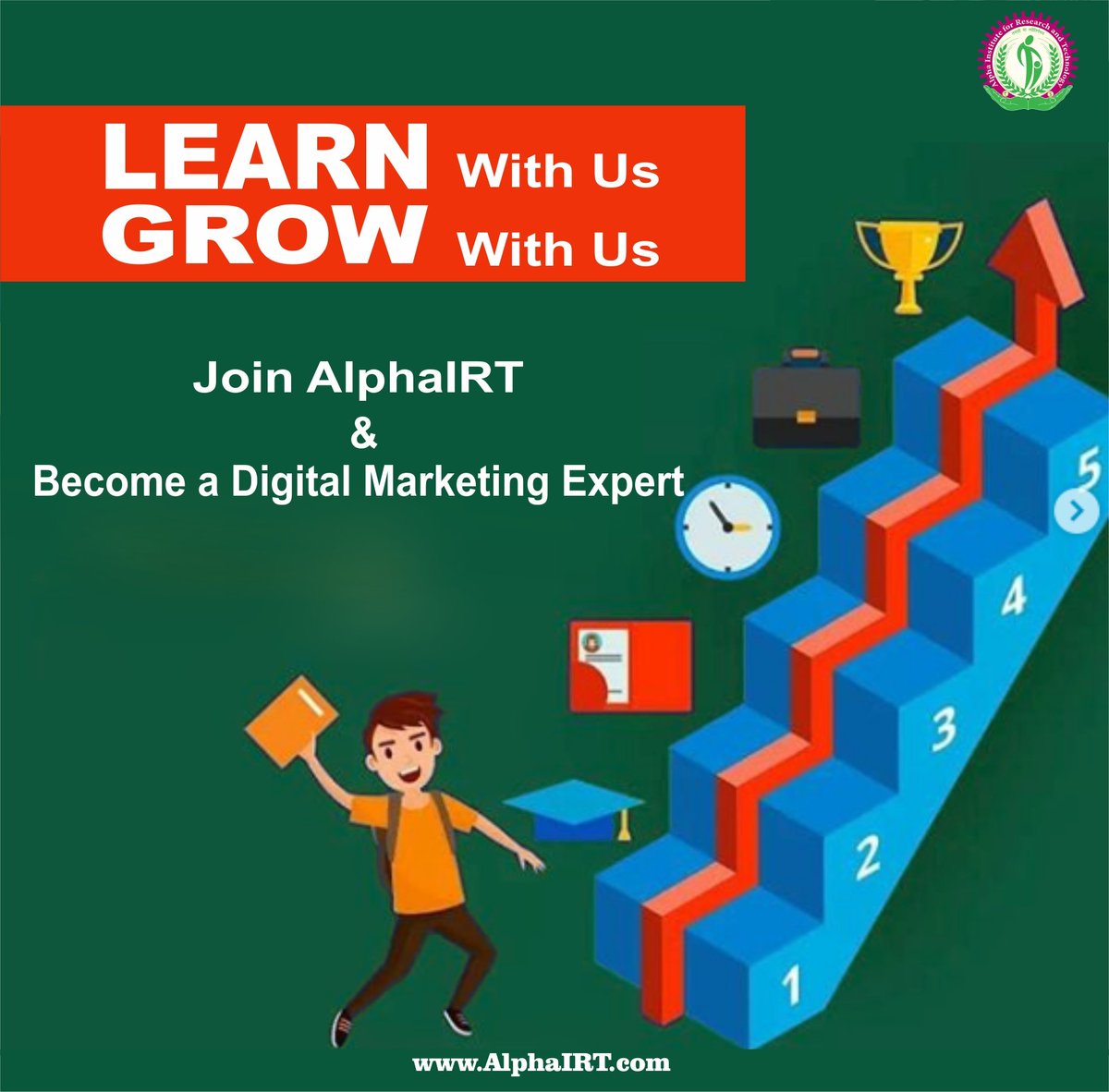 Alpha_IRT's tweet photo. Making new possibilities for your good learning.
Join Alpha IRT.
For more information, visit us at https://t.co/vlS7RUV3dt. You can also contact us at 9300205455.
#AlphaIRT #DigitalMarketing #InternetMarketing #socialmedia #socialmediamarketing #SEO #SMO #PPC #OnlineMarketing https://t.co/O5sllP69mO
