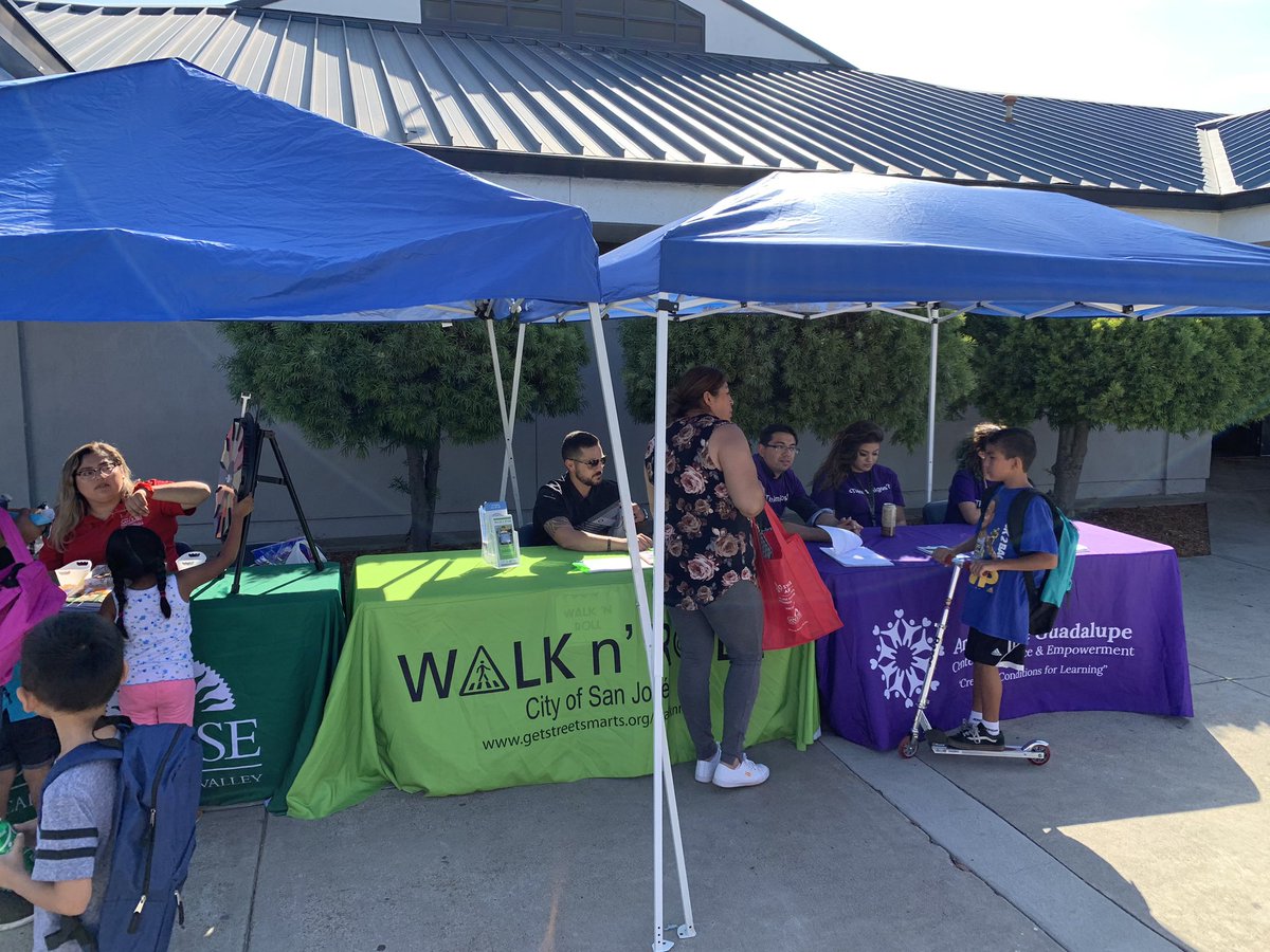 karmstrongPBL's tweet photo. Back to School BBQ was a great success! So thankful to our families, community partners and faculty for keeping this @KSmithSchool tradition alive! @EvergreenESD @emyflores5 https://t.co/CScBd2R4xI