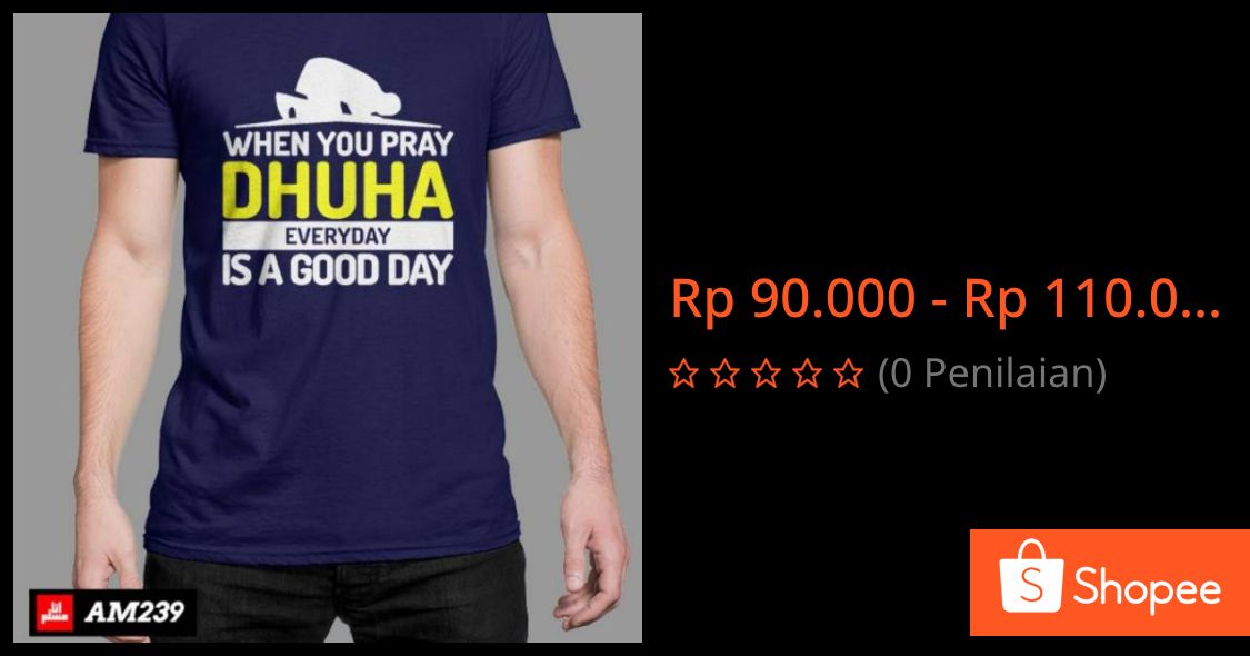 Freedom_2727's tweet photo. Saya menjual Kaos Distro Dakwa Lengan Pendek Dhuha seharga Rp90.000. Dapatkan produk ini hanya di Shopee! https://t.co/6LXCzDaBZR #ShopeeID https://t.co/0jguyInLgb