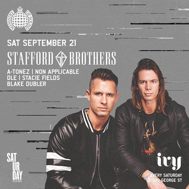 @staffordbrothers return to Ministry of Sound Club on Sat Sept 21st 🥳🥳🥳 ift.tt/30llnzJ