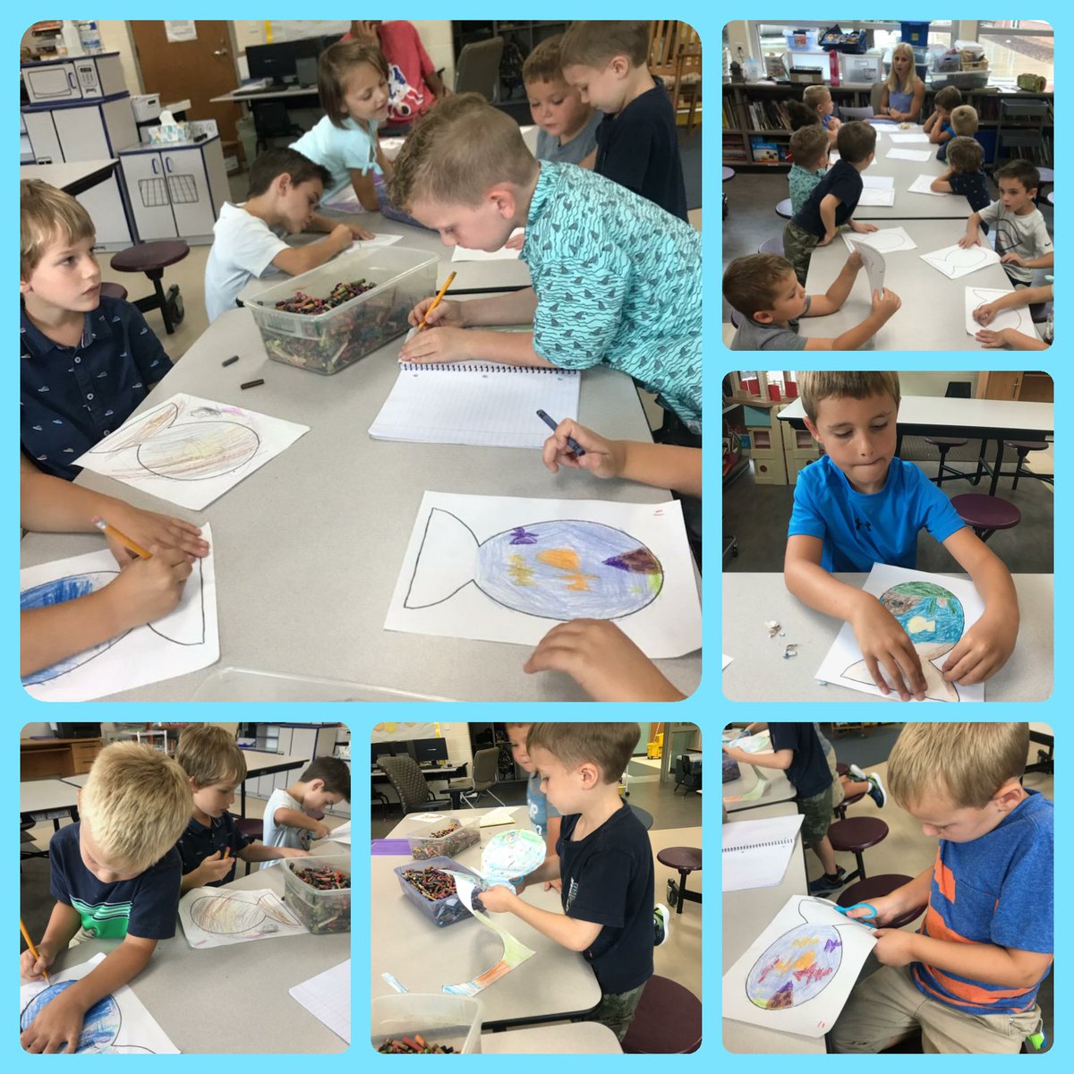 fmteducare's tweet photo. The Middles created fish ๐ #WeMadeThis #TheMiddles #TheyTookTheAssignmentVerySeriously #AwesomeCreativity ๐ https://t.co/2YoWmMFQOX