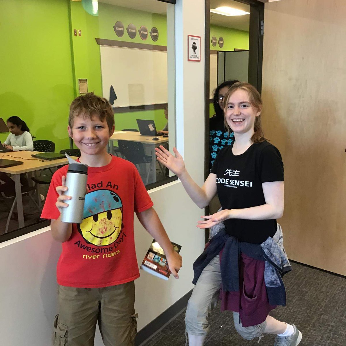 codeninjasgerm1's tweet image. Learning to code drones and robots is a hit with our campers.
#roboticsforkids #kidscoding #codingrobots #codeyourdrone #backtoschool #backtoschool2019 #mcpsbacktoschoolfair #codeninjasgermantown #inspire #educationforgirls #stemeducationforkids #codingdrones #mcpsmd