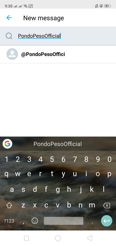 Julz1086's tweet photo. @PondoPeso Here is what ive got screen shot when i try to send you personal message https://t.co/cFOUjepfl9
