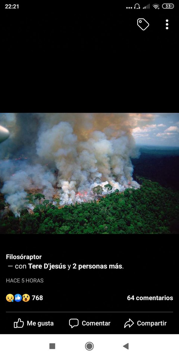 MichyShade's tweet photo. Increíble que en estos momentos, y desde hace 16 días se esté quemando el Amazonas, pulmón del mundo, y los medios no lo hayan hecho viral. ¿¡QUÈ ESTÀ PASANDO!? https://t.co/hD3nHBgcxL