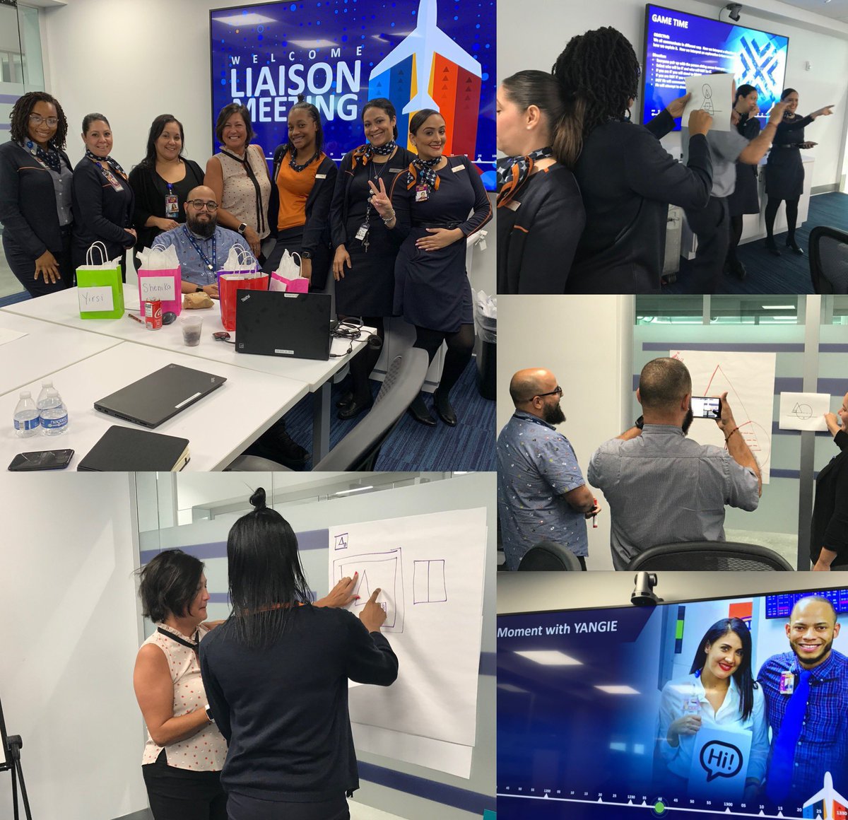 YQRamos's tweet photo. #FlashTuesday! Our quarterly liaison meeting. It was a total success, what  a great group of talented crew members. @HelloJetBlue #Blue2thecore #AOLiaisons #Leaders #Liaisons #JetBlueFLL ✈️ https://t.co/91S0lOrktV
