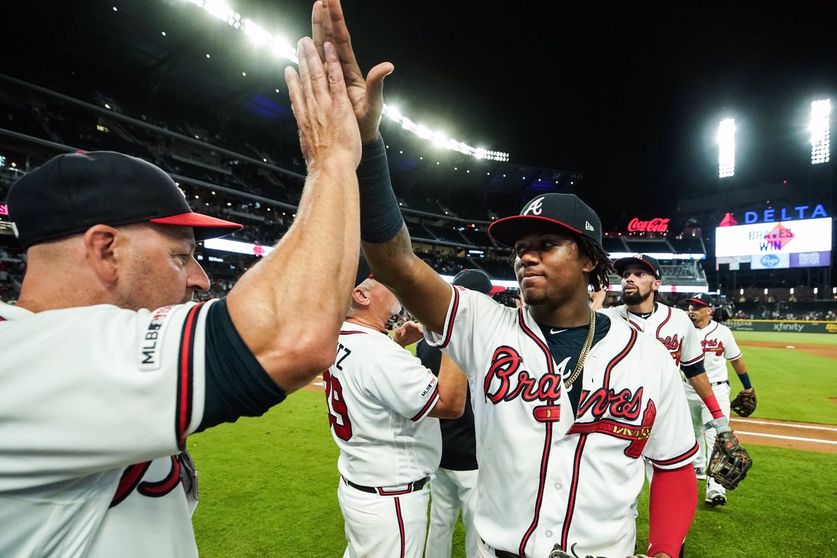 Braves's tweet photo. W. #ChopOn https://t.co/wrXawfkQ33