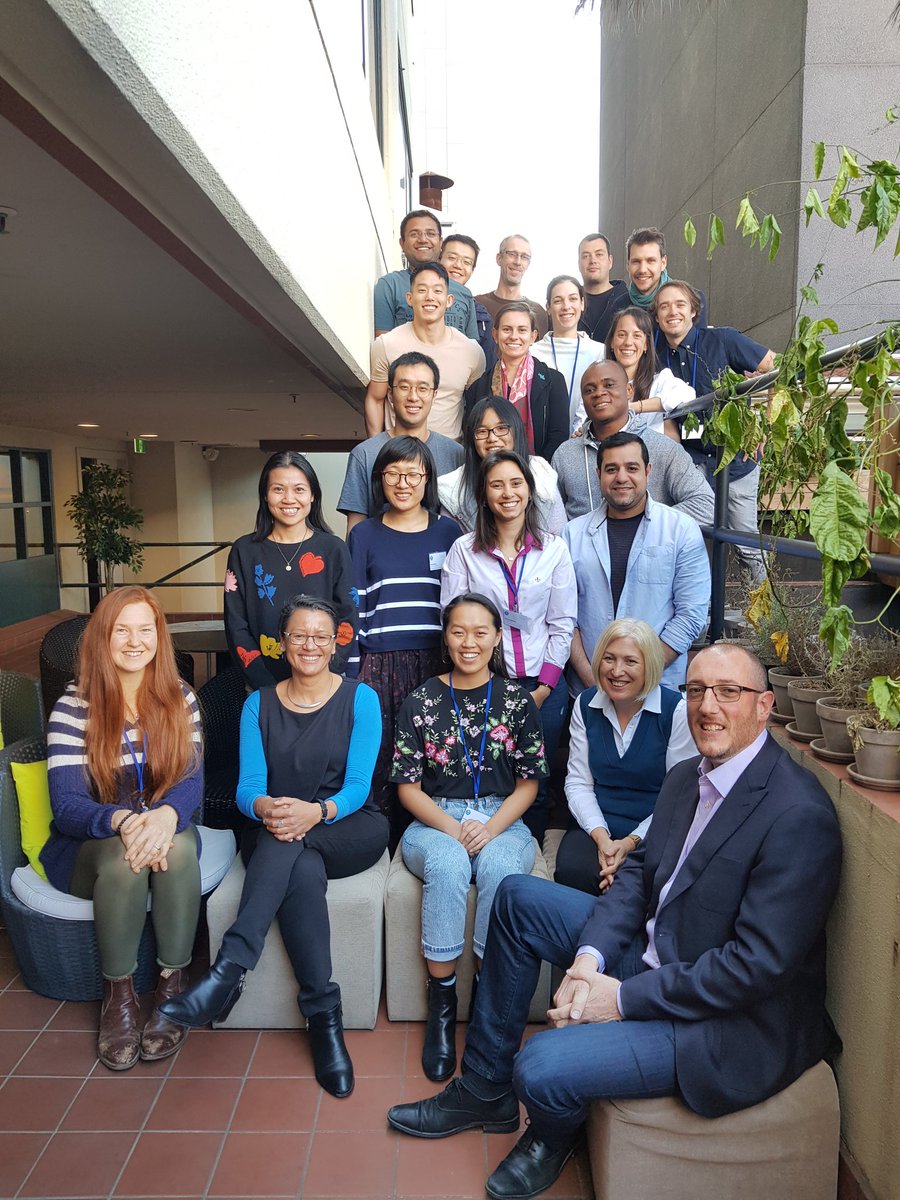 ColleenMac3's tweet photo. Having huge #fun at the @CSIRO Agriculture and Food Postdoc and PhD Forum 2019 in #Sydney over the last 3 days. What an intelligent and inquisitive bunch! @rick1mil @uday_kage @TansynNoble @WalshDominica @amarqdt @dphuber @MatthiasJost3 @ListenBach @mariapazvilas @JuliusKotir https://t.co/xGrtVo8llY