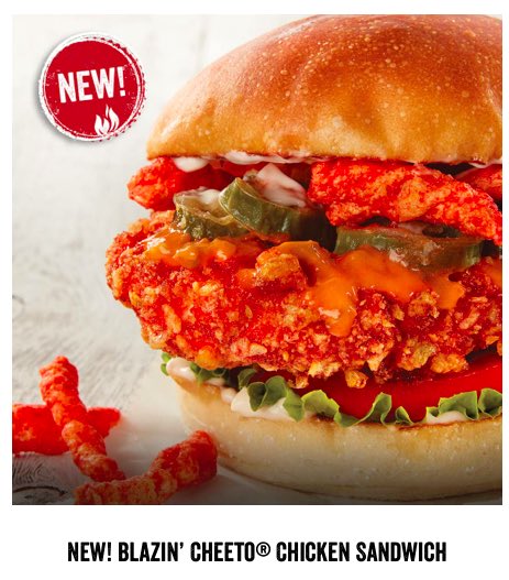 BlkjackU2's tweet photo. OMG!!! #FoodieOverload!! This looks way better than KFC version!! And only in 🇨🇦@MontanasBBQ!!! Review coming soon!! #cheetos #flaminhotcheetos #cheetossandwich #fastfood #youtube #youtubereview #youtubefood #halifax #halifaxblogger #halifaxbloggers @No6WithCheese @KenDomik https://t.co/13TUVGUopS