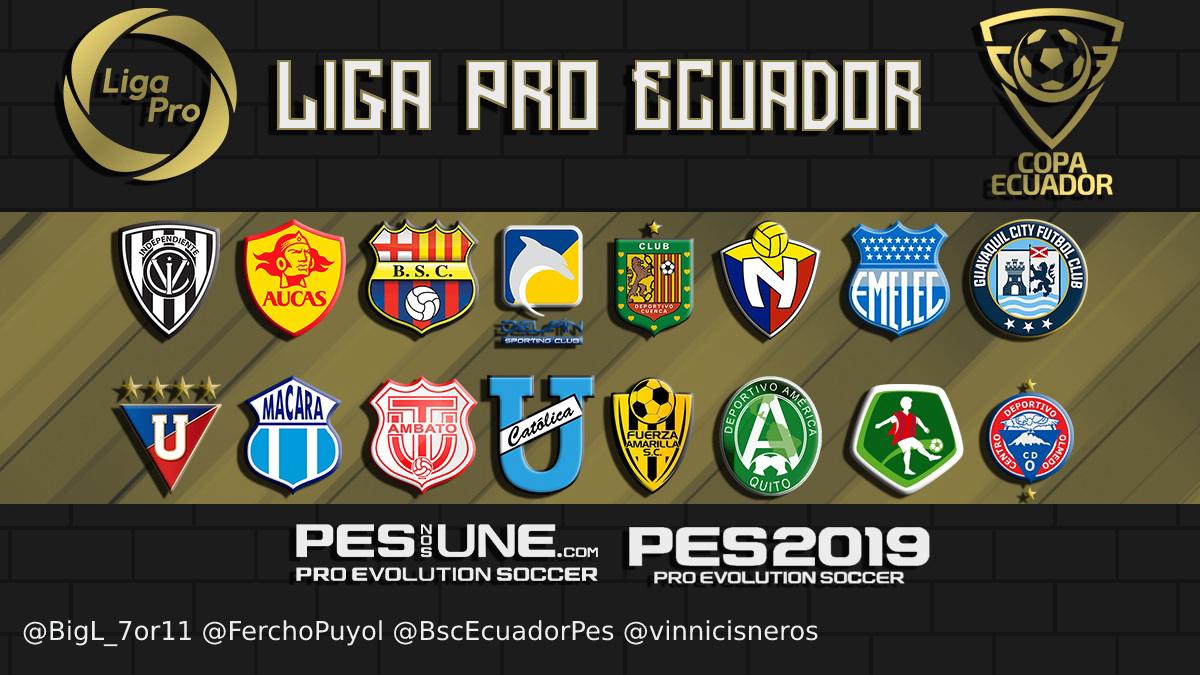 vinnicisneros's tweet photo. Lo prometido es deuda para despedir al PES2019 aquí pueden descargar en @PESnosUNEcom  la liga pro actualizada incluida con la ultima convocatoria de la seleccion ecuatoriana espero que lo disfruten https://t.co/MTY8Wbm5ZT https://t.co/acglGu8png