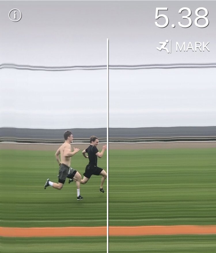 ColinStuckless's tweet photo. Sprint day. #FeedTheCats @pntrack #SprintTimer #TrainFastToBeFast #40yards. https://t.co/oW5ygHuJwv