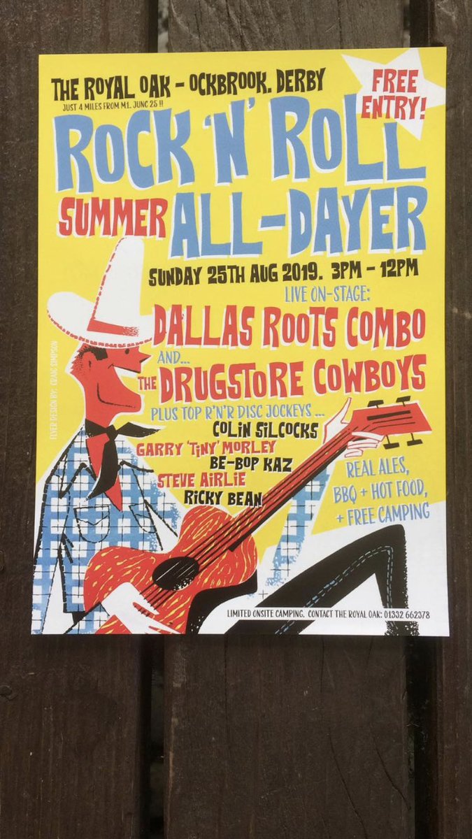 _royaloak's tweet image. Free live music @_royaloak this coming Sunday. Join us for a great afternoon and evening, one for all the family to enjoy! #livemusic @derbyshire_live @DerbyDaysOut @derbyshirelife #weekendvibes #BankHoliday