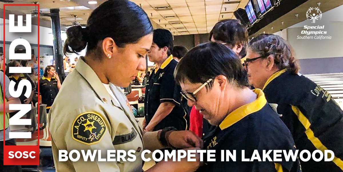 SOSoCal's tweet photo. #InsideSOSC: As bowlers competed in Lakewood, Alicia Wodson and Robert Correa were coaching their teams, aiming for victory. Read why they enjoy their role in helping to support #SOSCAthletes! π https://t.co/wfkbgTvqNZ
#WeAreSOSC π³#SOSCBowling https://t.co/XmbuR9g9zc