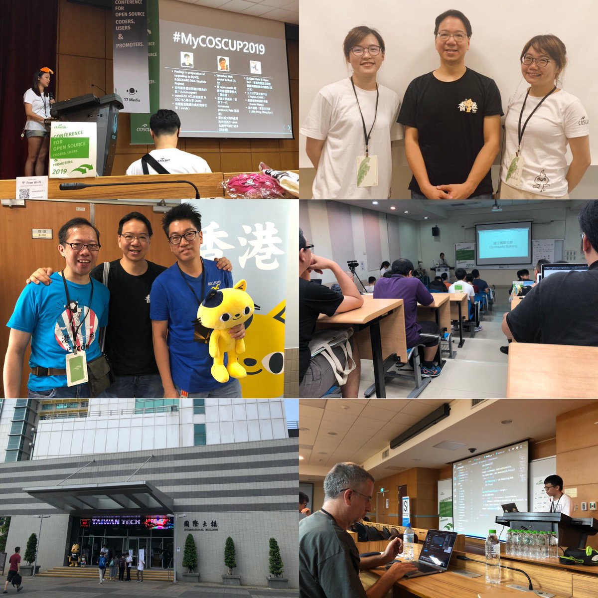 charlesmok's tweet photo. ［COSCUP 新體驗］
早前在台北首次參加 #COSCUP 這個大型 #開源技術 年會，我發表了關於香港開源open source和 #開放數據 open data的發展和政策意見，也接受了COSCUP和 #開放文化基金會 #OCP 的訪問，還有與台灣 #g0v 的朋友作交流，也遇上了不少從香港開源社群 #HKOSCon 到台灣參加的老友記。 https://t.co/WXZKTtcVF7