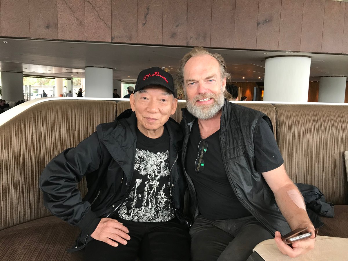 bigmikeleeder's tweet photo. If the Matrix is coming back, we need the Return of Agent Smith! Had the pleasure of reconnecting Hugo Weaving and Master Yuen Woo-ping earlier this year in Hong Kong #thematrixreturns #bringbackagentsmith https://t.co/yNazp9kXjX