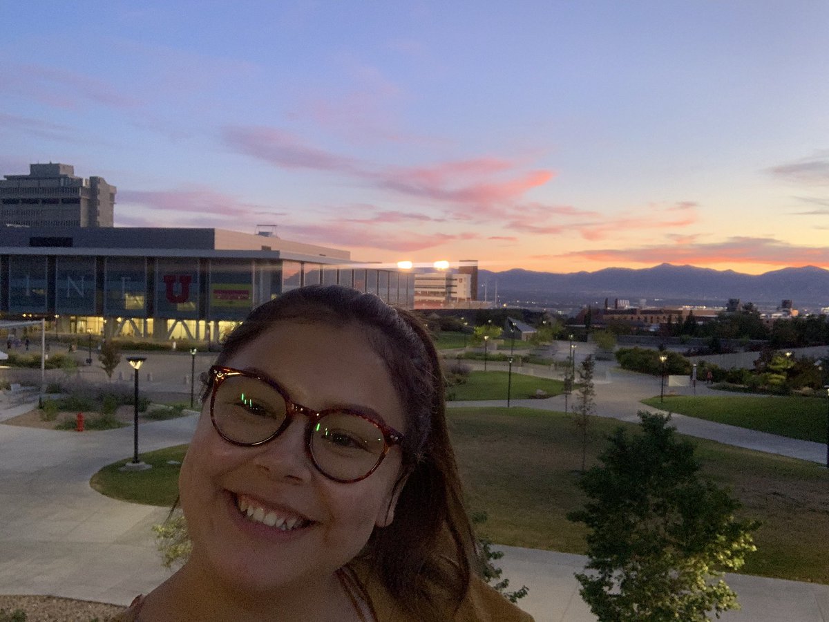 First day of grad school yesterday and I’m still in shock! Excited for what lies ahead for the next 2-years: will be studying stats with a focus in econometrics + research #higheredinprison w/@Utah_PrisonEd 🙌🏽🌞 (p.s. presenting on our work soon!) #firstgen