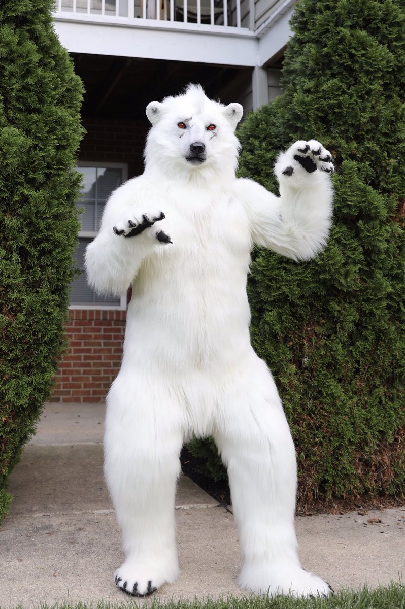 BorasBear's tweet photo. Greetings! I go by Boras and I Love giving fluffy Bear hugs! My look might be fearful but worry not, I shall always have your back!
✂️@clckwrkcreature 
📷@MozongSama https://t.co/oa3vQoX7dq