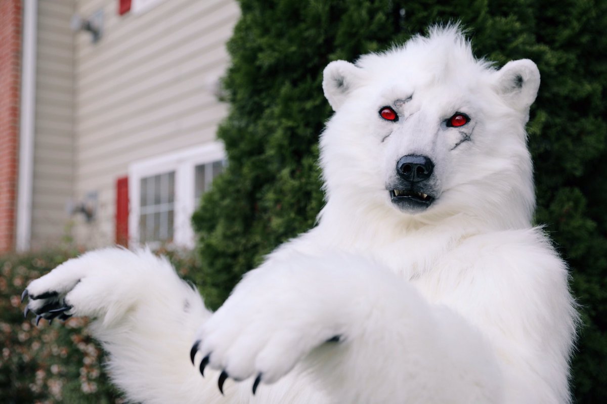 BorasBear's tweet photo. Greetings! I go by Boras and I Love giving fluffy Bear hugs! My look might be fearful but worry not, I shall always have your back!
✂️@clckwrkcreature 
📷@MozongSama https://t.co/oa3vQoX7dq