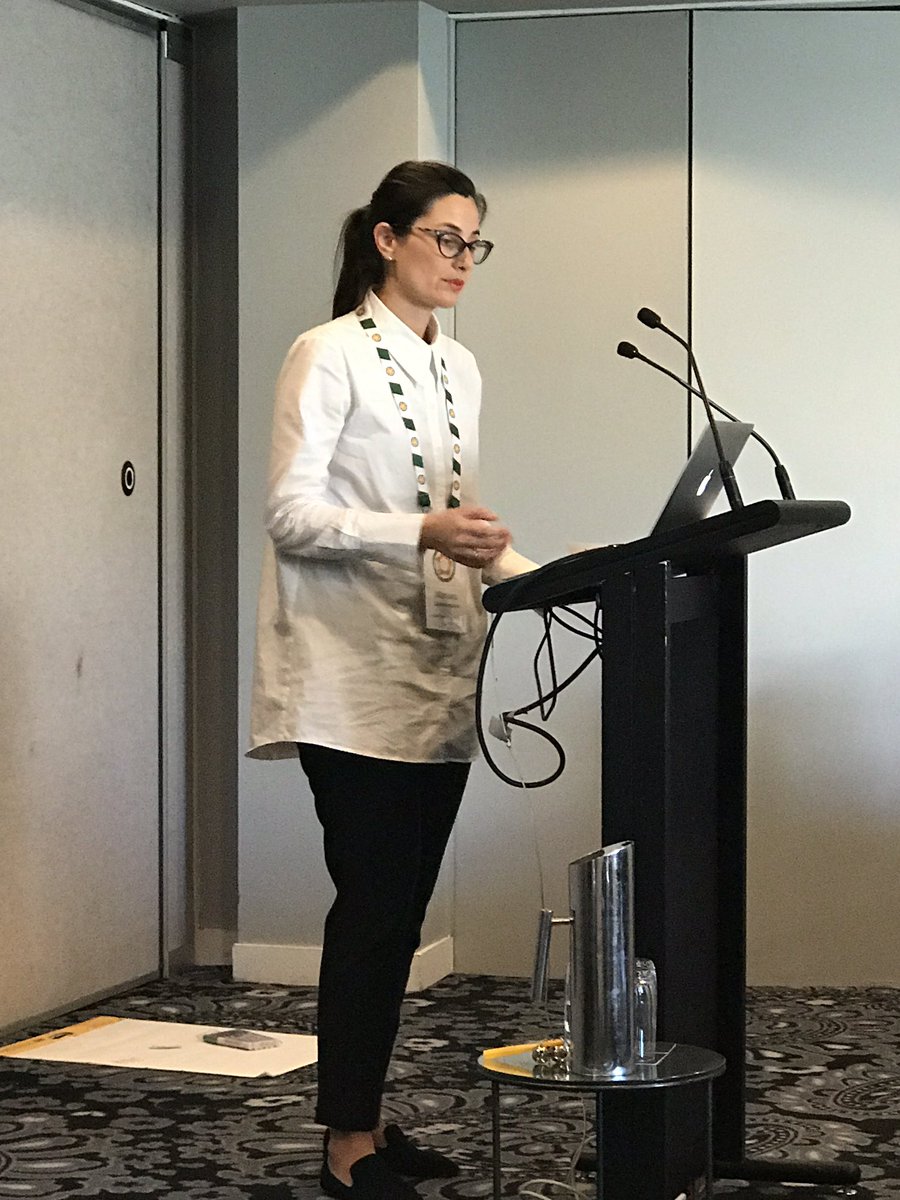 kerrypeachey's tweet photo. #Intelligence2019 #AIPIO UTS PhD candidate Mariana Zafeirakopoulos puts the group through their organisational development for intelligence paces! https://t.co/o2rQIXD7RU
