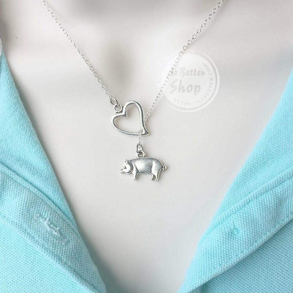 🆕Unique and Cute Necklace for Pig Lovers 🐷 💘
😍Do you want one?
🛒Get yours here: teezx.com/536yjU
#Pig #Lover #Silver #Necklace #Gifts #Farmers