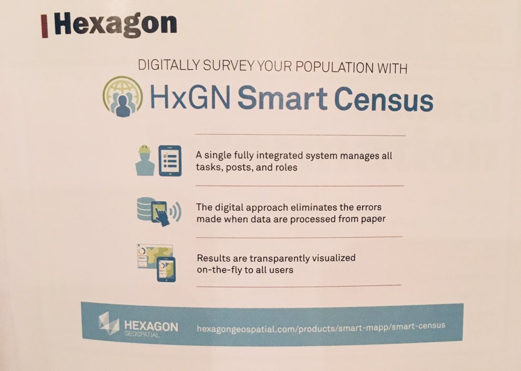 Nele_Coghe's tweet photo. Proud to be representing @HexGeospatial at #ISIWSC2019. Join me on Friday at 2.15 PM in room 403 for our #census session @isiwsc2019 https://t.co/THL8cwnXtk