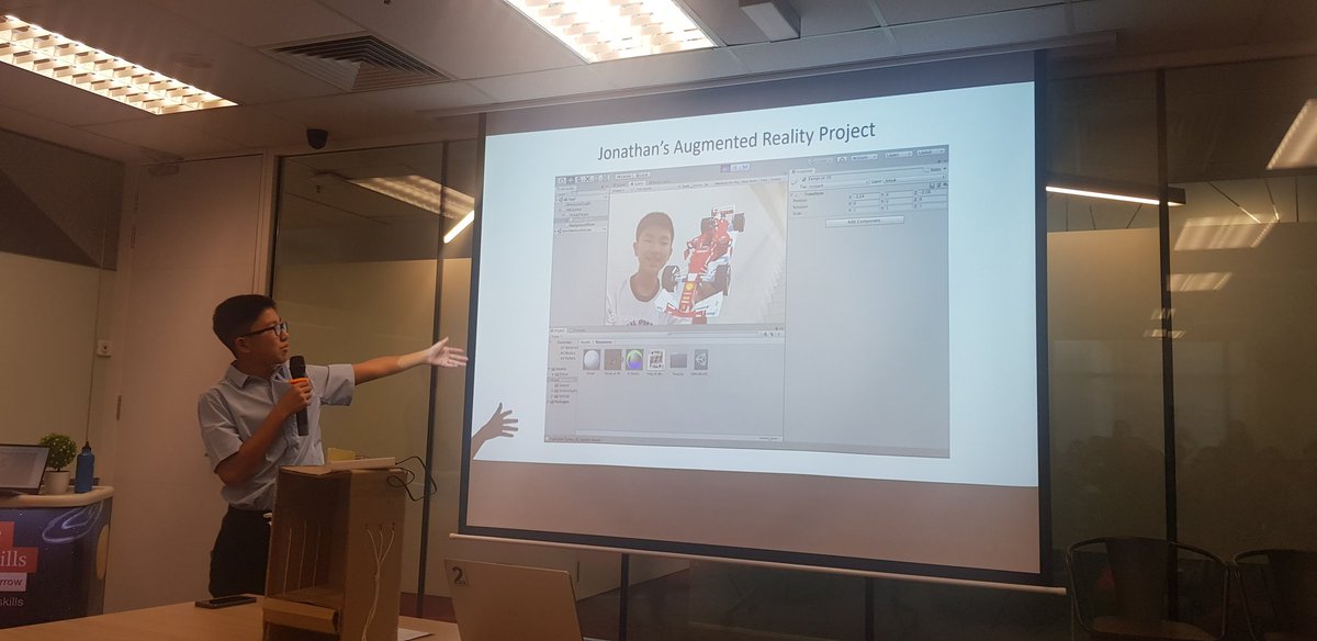 Sri_Nair1's tweet photo. Amazing ! 2 very young Malaysian men aged 13 talking to @PwC_Malaysia people about the apps they have developed by themselves and demonstrating how the apps work! #pwcfutureskills #mygrowthjourney https://t.co/dpmLP23Wnf